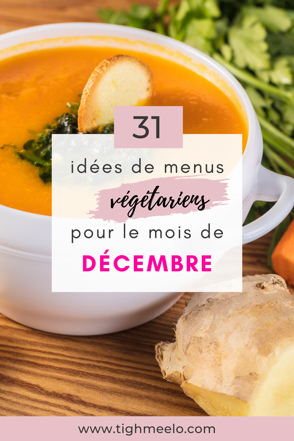 31 idées repas végétariens pour décembre